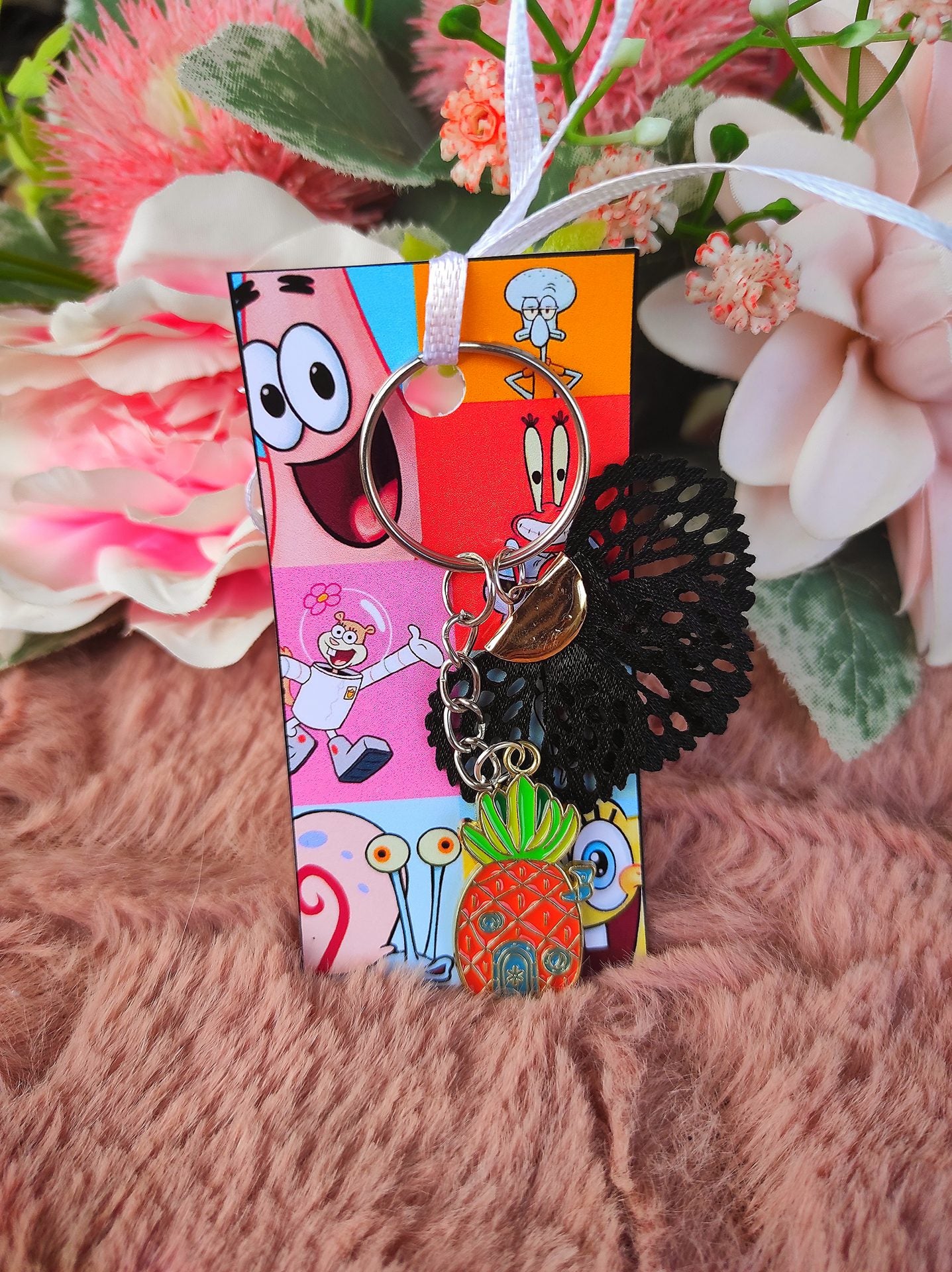 Spongebob kulcstartó